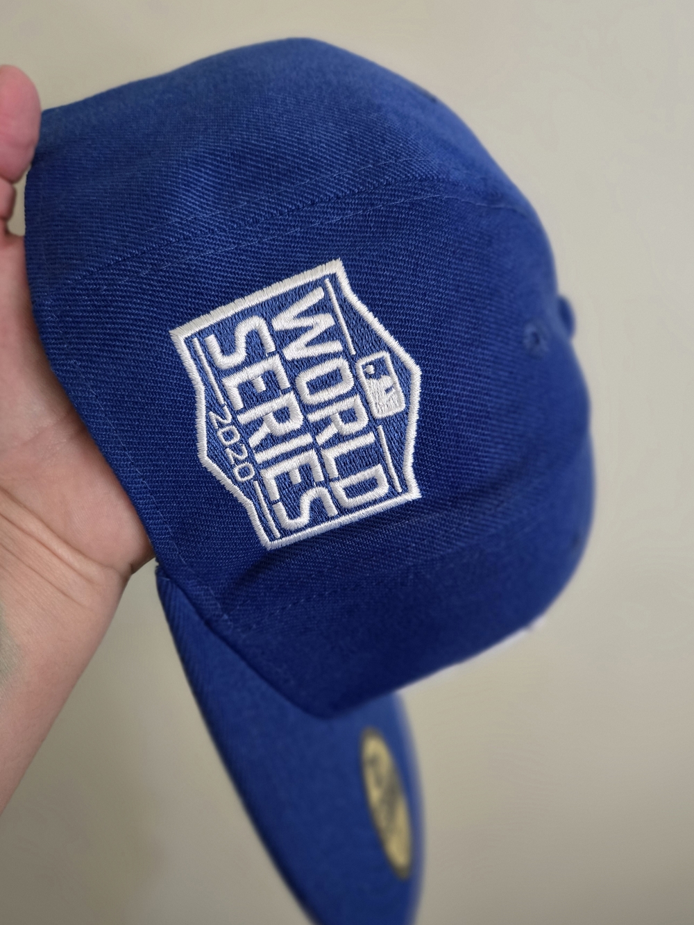 Los Angeles Dodgers Blue Embroidered Logo 59FIFTY Fitted Cap 7⅝
